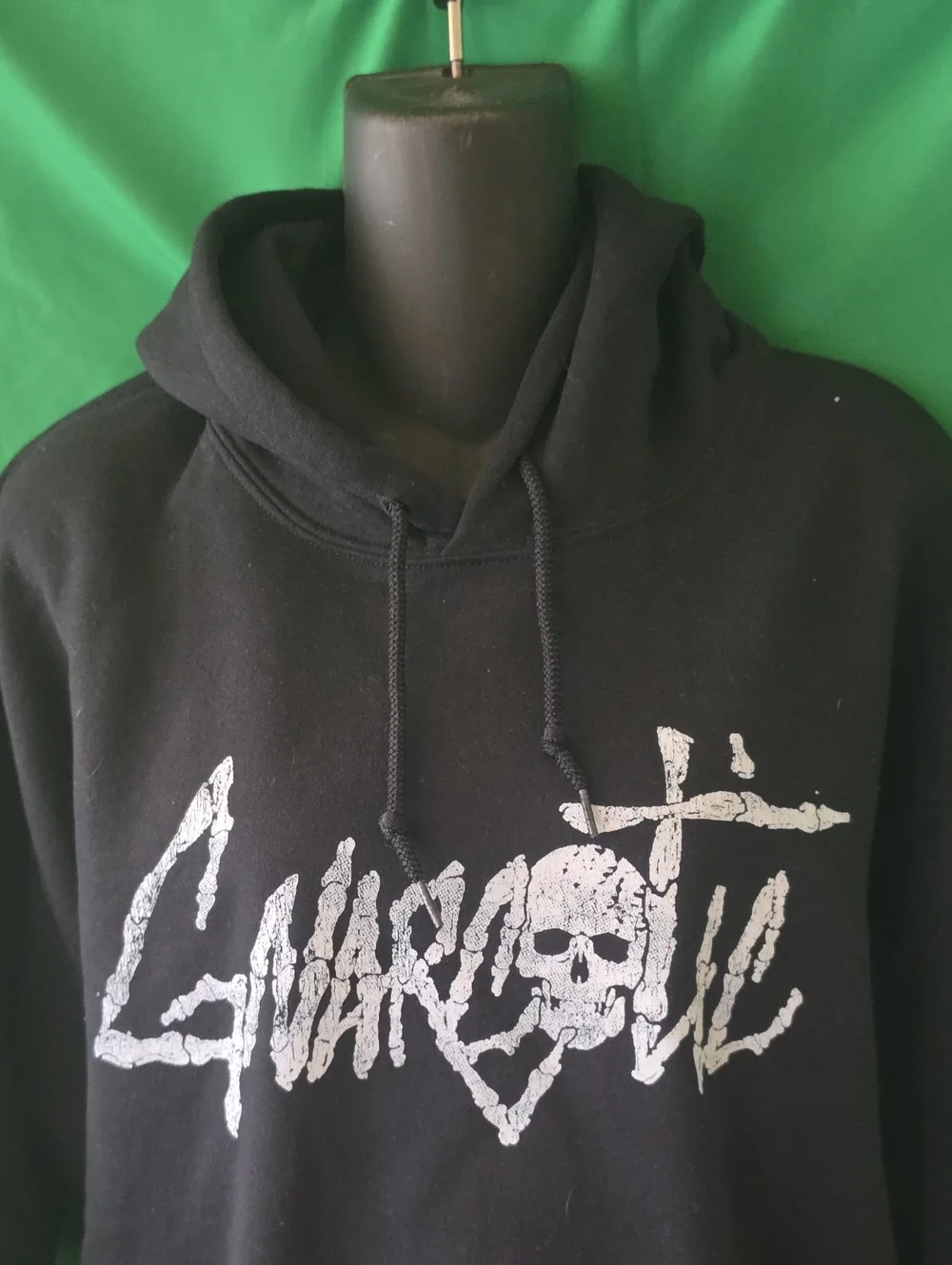 Black Graphic Skull Hottie Gnarcotic Brand Unisex New With Out Tag